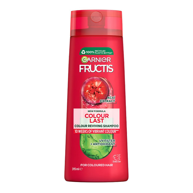 Garnier Fructis Colour Last Shampoo 315ml to Protect Coloured Hair