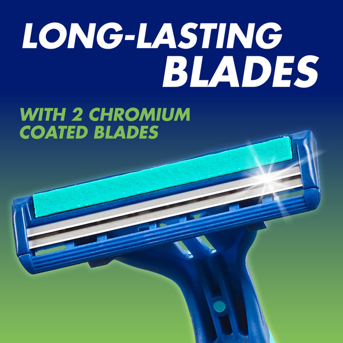 Gillette BlueII Plus Disposable Razor 5 count, Shave Care