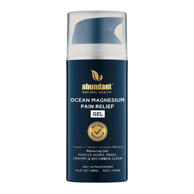 Abundant Ocean Magnesium Pain Relief Gel 100ml