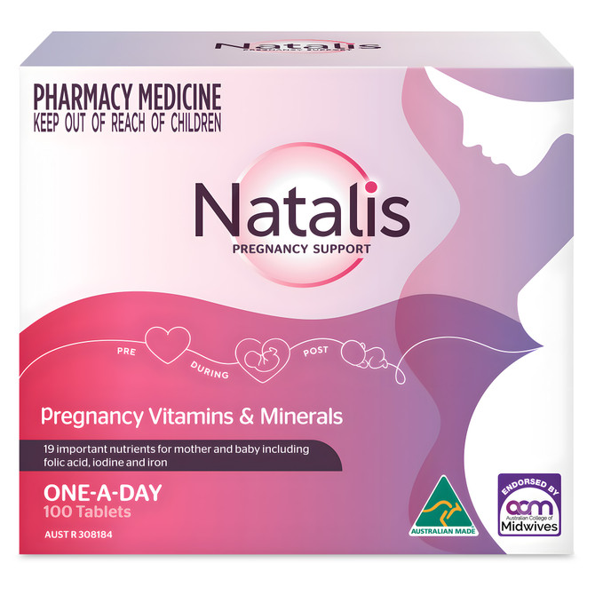 Natalis Pregnancy Support Tablets 100