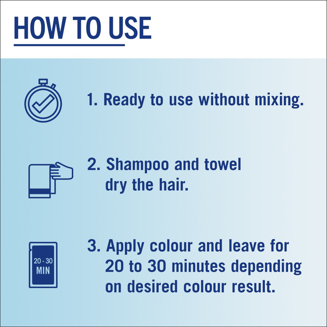 Schwarzkopf Live Colour Black Hair Dye Deep Black Semi Permanent 75mL