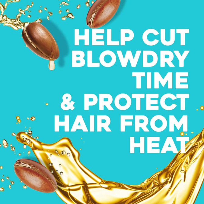 Ogx Flexible Control Shine + Hydrate Argan Oil of Morocco Heat Protect Spray For Damaged & Heat Styled Hair 177mL