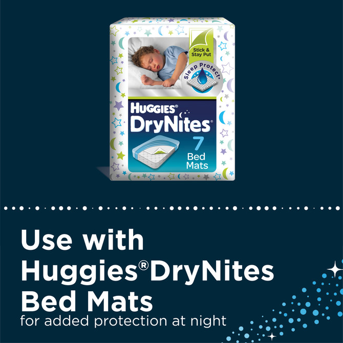 DryNites Night Time Pants for Boys 8-15 Years (27-57kg) 8 Pack