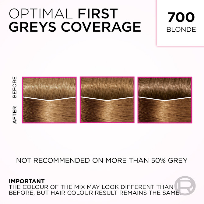 L'Oréal Paris Casting Crème Gloss Semi-Permanent  Hair Colour - 700 Blonde (Ammonia Free)