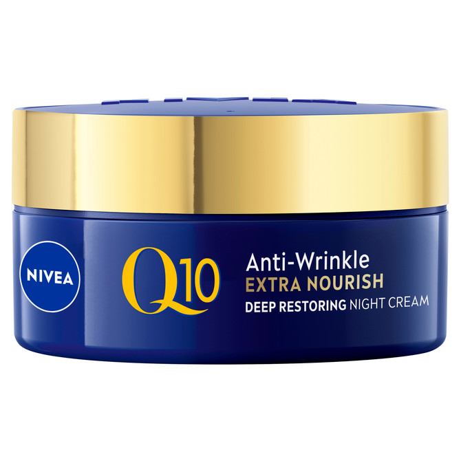 NIVEA Q10 Anti-Wrinkle Extra Nourish Deep Restoring Night Cream 50ml