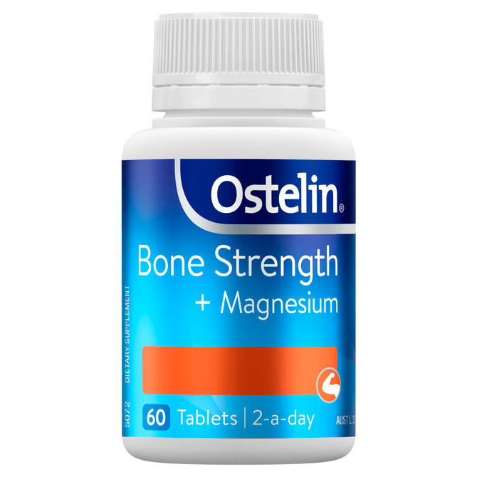 Ostelin Bone Strength + Magnesium 60 Tablets