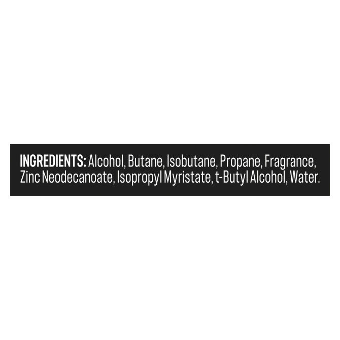 Lynx Deodorant Aerosol Black 165ml