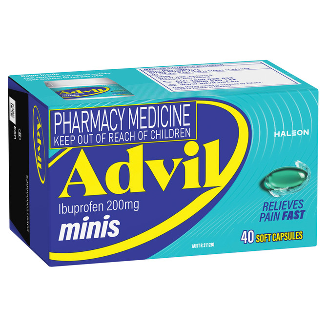 Advil Minis Liquid Capsules 40s