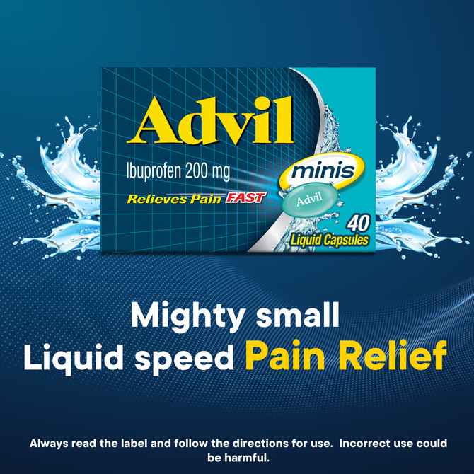 Advil Minis Liquid Capsules 90s