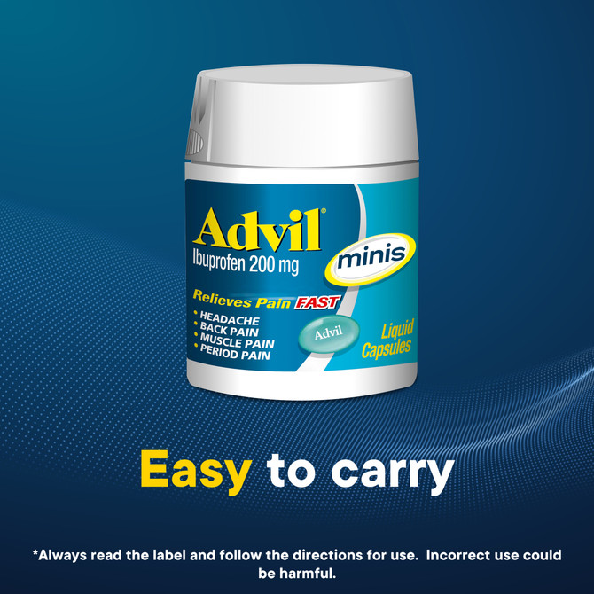 Advil Minis Liquid Capsules 90s