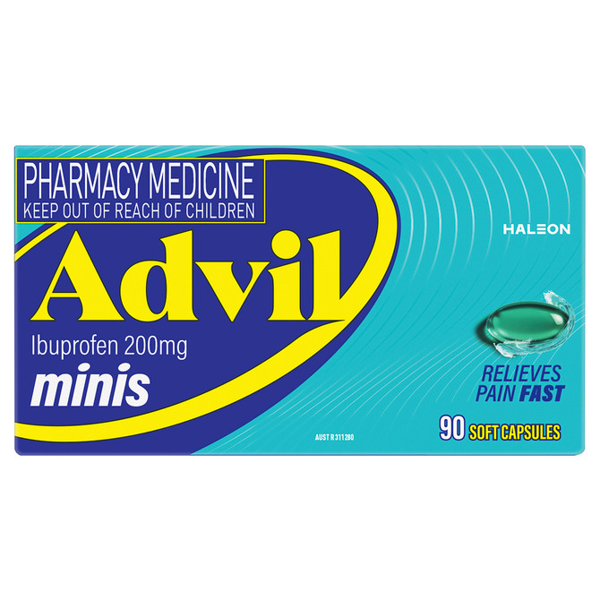 Advil Minis Liquid Capsules 90s