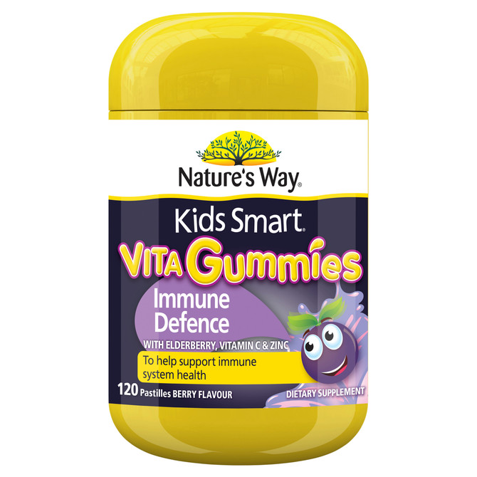 Nature's Way Kids Smart Vita Gummies Immune Defence 120's