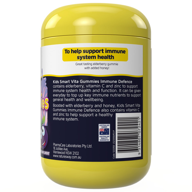 Nature's Way Kids Smart Vita Gummies Immune Defence 120's