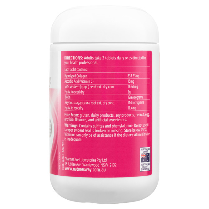 Nature's Way Beauty Collagen 120 Tablets