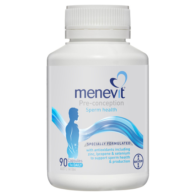 Menevit Pre-Conception Sperm Health Capsules 90 pack (90 days)