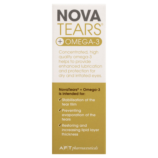 NovaTears® + Omega-3 Eye Drops 3mL