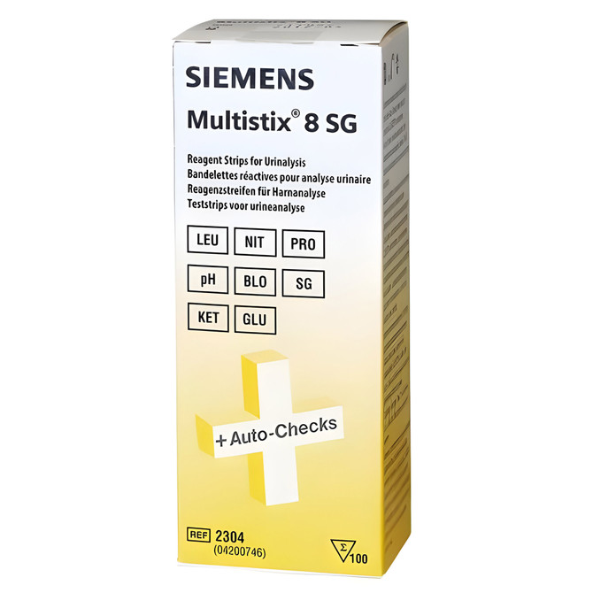 Siemens Multistix 8 SG Reagent Strips 100 Pack