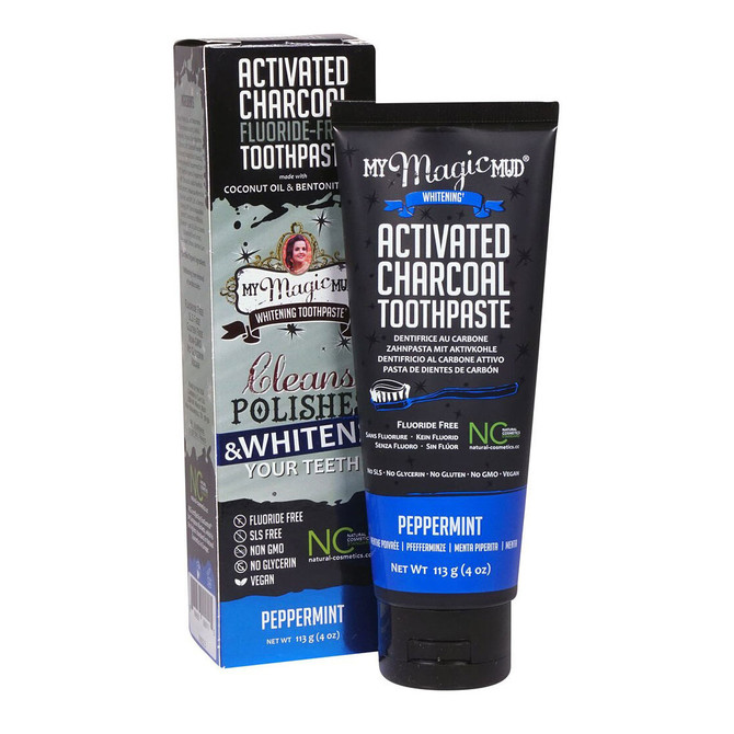 My Magic Mud Whitening Activated Charcoal Toothpaste 113g