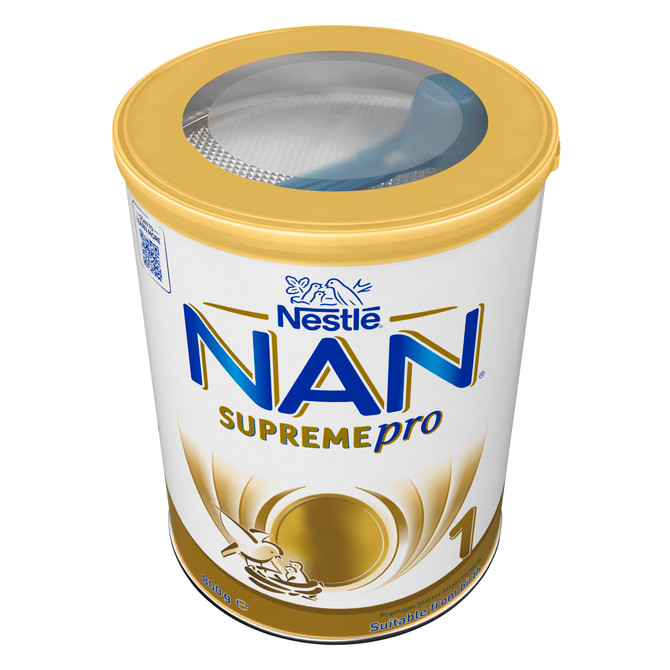 Nestle NAN SUPREMEpro 1 Infant Formula for Newborns Suitable from Birth 800g