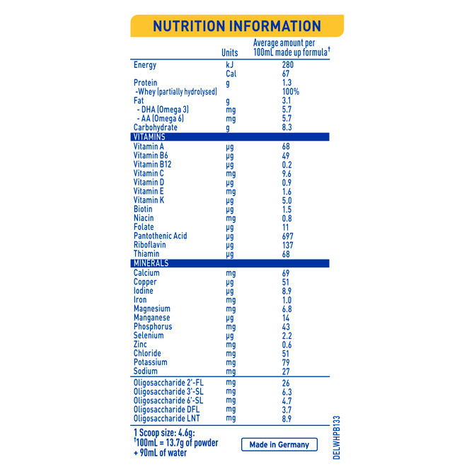 Nestle NAN SUPREMEpro 2 Follow-on Baby Formula 6-12 Months Powder 800g