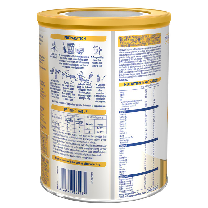 Nestle NAN SUPREMEpro 2, Premium Follow-On Formula 6-12 Months – 800g