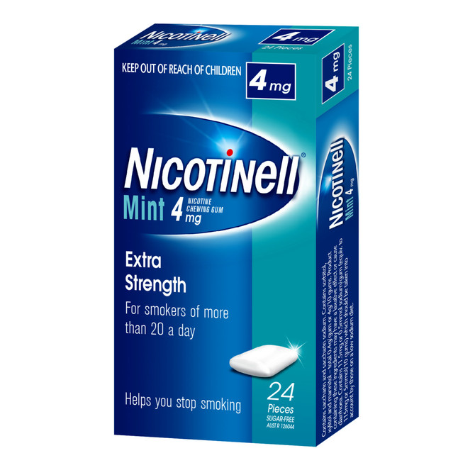 Nicotinell Mint 4mg Chewing Gum 24