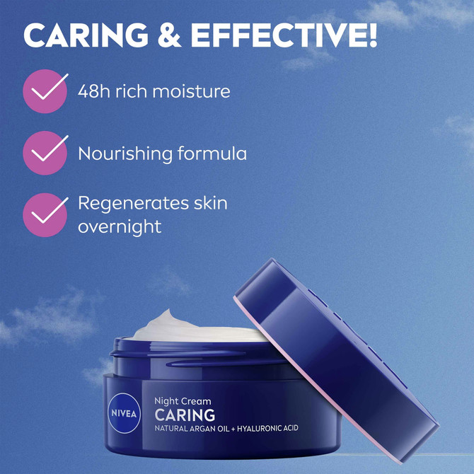 NIVEA Caring Night Cream