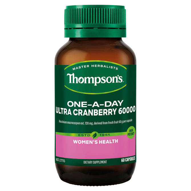 Thompson's One-a-day Ultra Cranberry 60000 60 Capsules