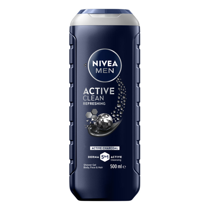 NIVEA MEN Active Clean Shower Gel 500ml