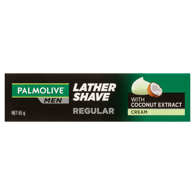 Palmolive Mens Lather Shave, 65g, Cream, The Classic Shave, Regular