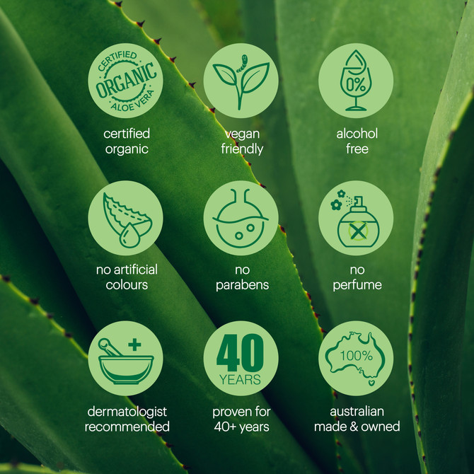 Plunkett's 99% Pure Aloe Vera Soothing Gel 150g