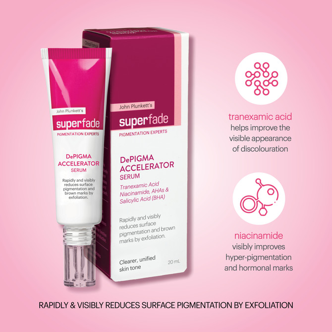 John Plunkett's Superfade DePigma Accelerator Serum 20mL