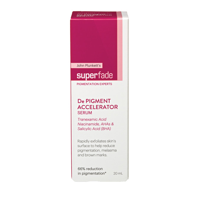 John Plunkett's SuperFade De Pigment Accelerator Serum 20mL