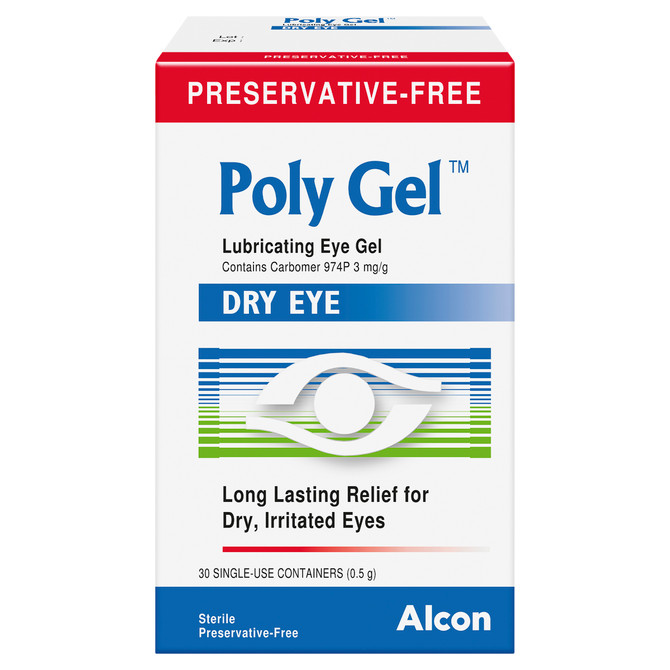 Poly Gel Lubricating Eye Gel 30 x 0.5g