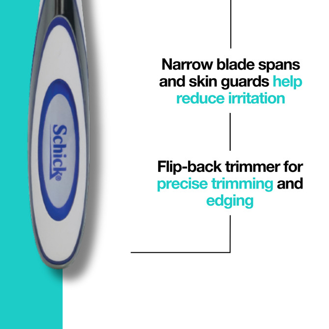 Schick Hydro 3 Comfort Blades Refill 4 pack
