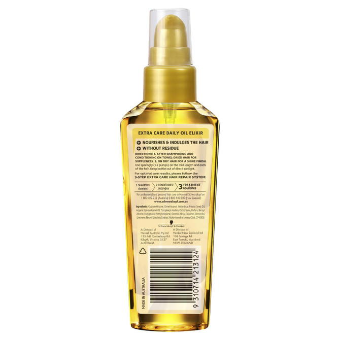 Schwarzkopf Extra Care Daily Oil Elixir 75ml