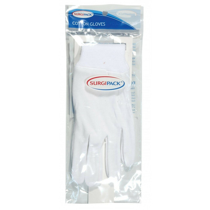 SurgiPack Cotton Gloves Large