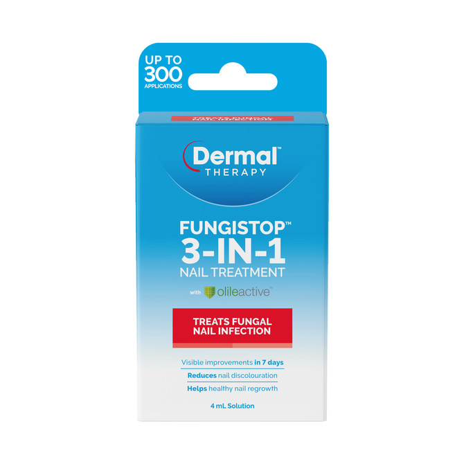 Dermal Therapy Fungistop 3-in-1 Nail Treatment 4mL