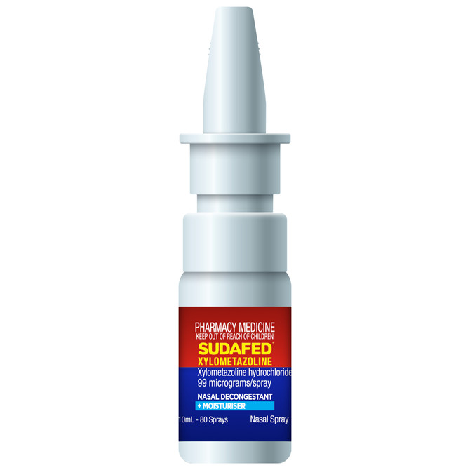 Sudafed Xylo Nasal Decongestant Spray 10mL