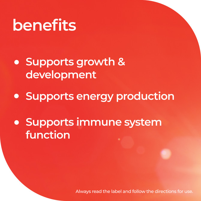 Nature's Way Kids Smart Vita Gummies Iron + Vitamin C 60's