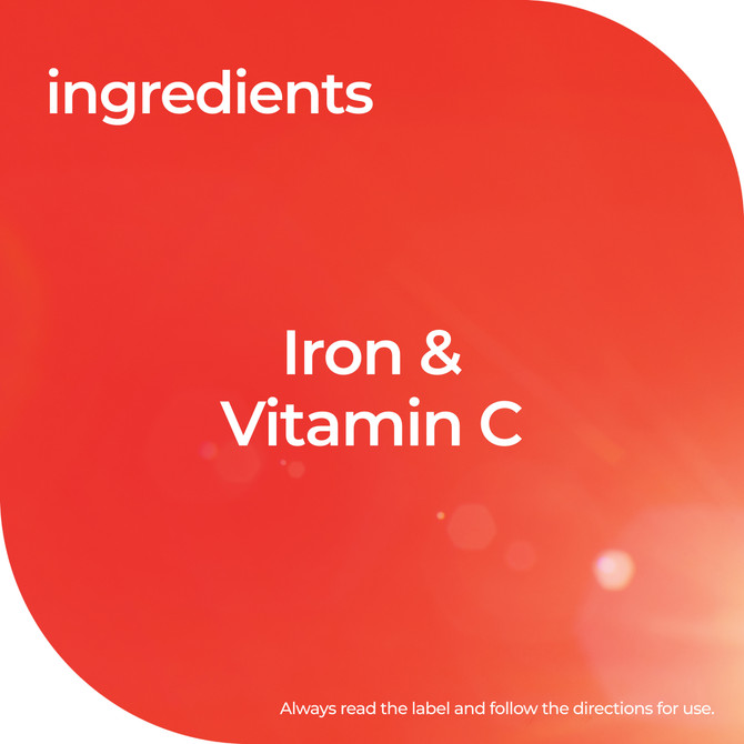 Nature's Way Kids Smart Vita Gummies Iron + Vitamin C 60's