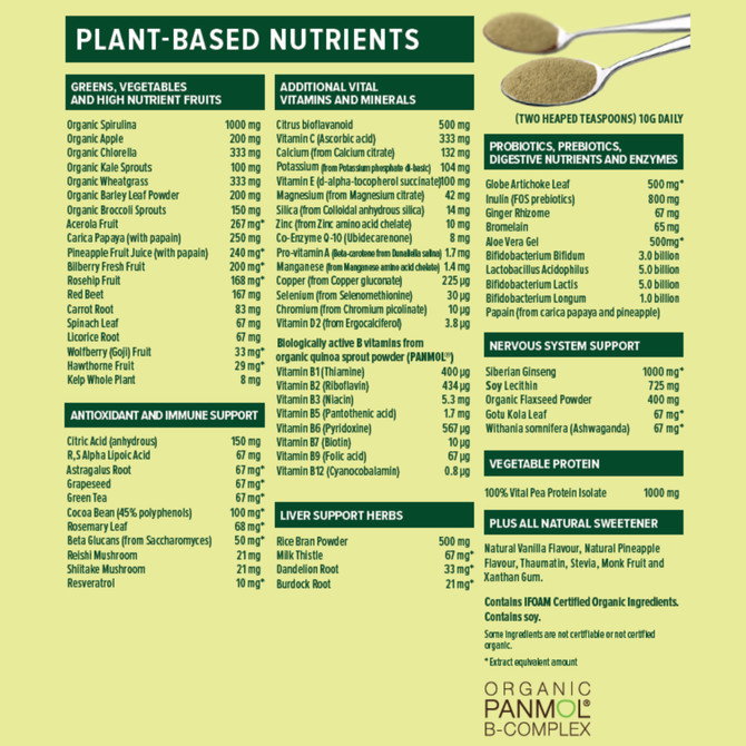 Vital All-In-One Complete Daily Health Supplement 600g