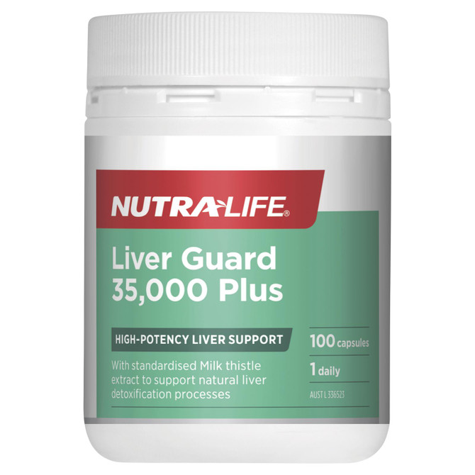 Nutra-Life Liver Guard 35,000 Plus Capsules 100