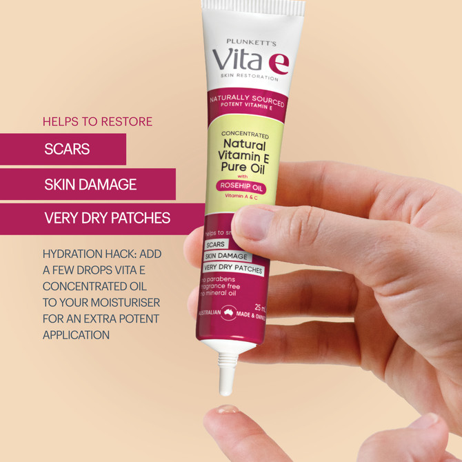 Plunkett's Vita E Natural Vitamin E Pure Oil 25mL