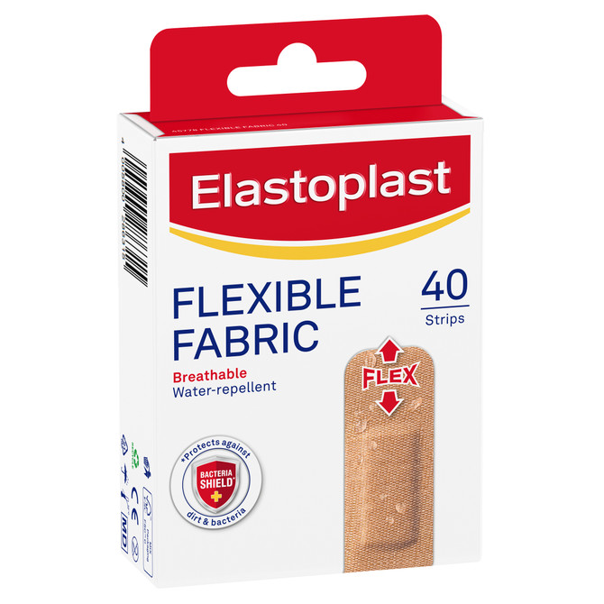 Elastoplast Flexible Fabric 40 Pack 