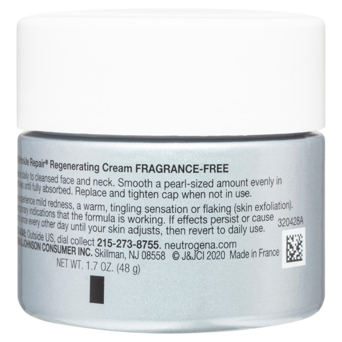 Neutrogena Rapid Wrinkle Repair Retinol Fragrance Free Regenerating Cream 48g