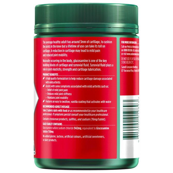 Nature's Own Glucosamine Sulfate 400 Tablets