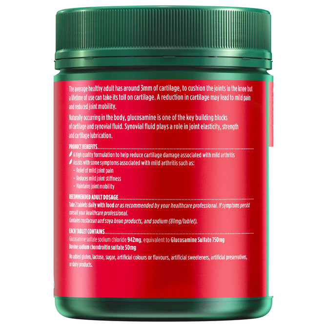 Nature's Own Glucosamine Sulfate with Chondroitin 320 Tablets
