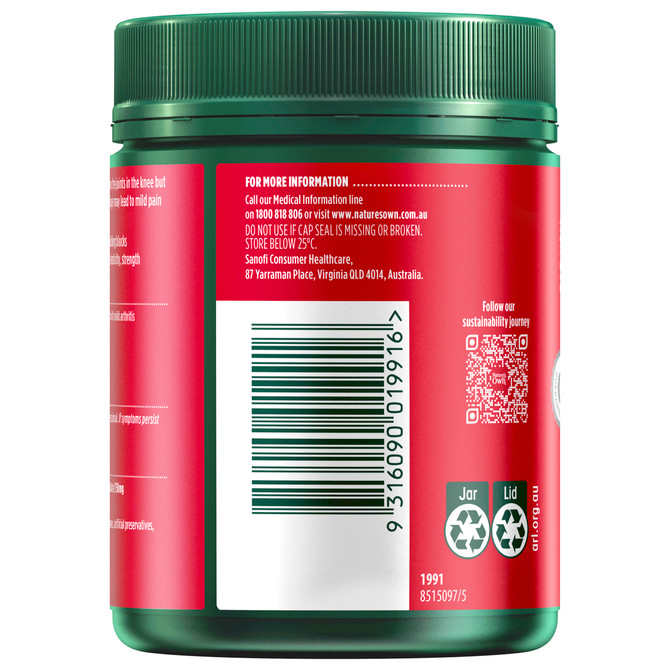 Nature's Own Glucosamine Sulfate with Chondroitin 320 Tablets