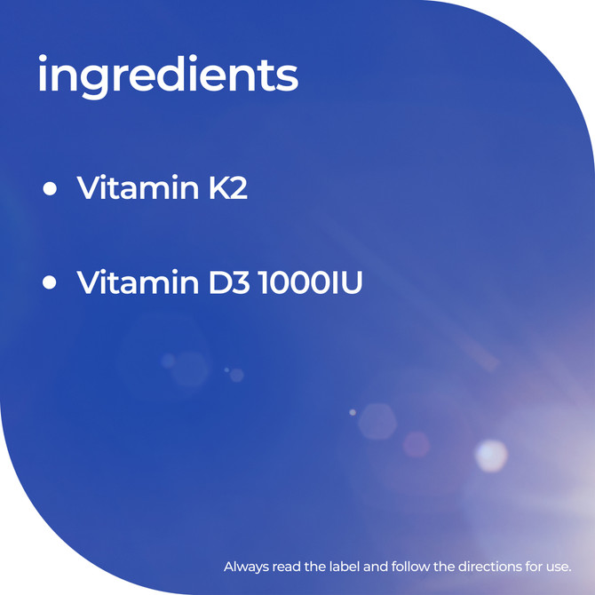 High Strength K2+D3 30 Soft Capsules